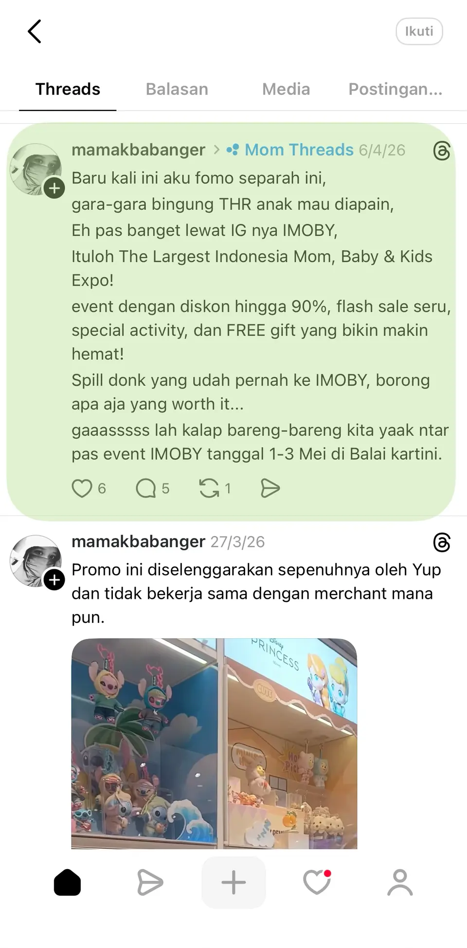 IMOBY — Dokumentasi campaign 2
